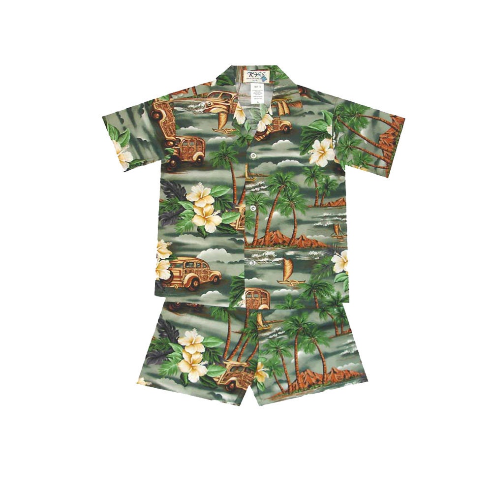 Discover Daddy and Daughter Hawaiian Shirt Made In Hawaii | Father and Son Matching Shirts | Dad and Son Outfits | Woody Car Dad and Me Outfits