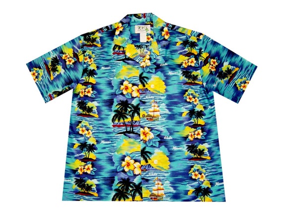 Hawaii Sunset Hawaiian Shirt - Hawaiian Aloha Shi… - image 2