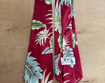 Hawaiian Necktie - Handcrafted in Hawaii | Perfect Birthday/Wedding Gift