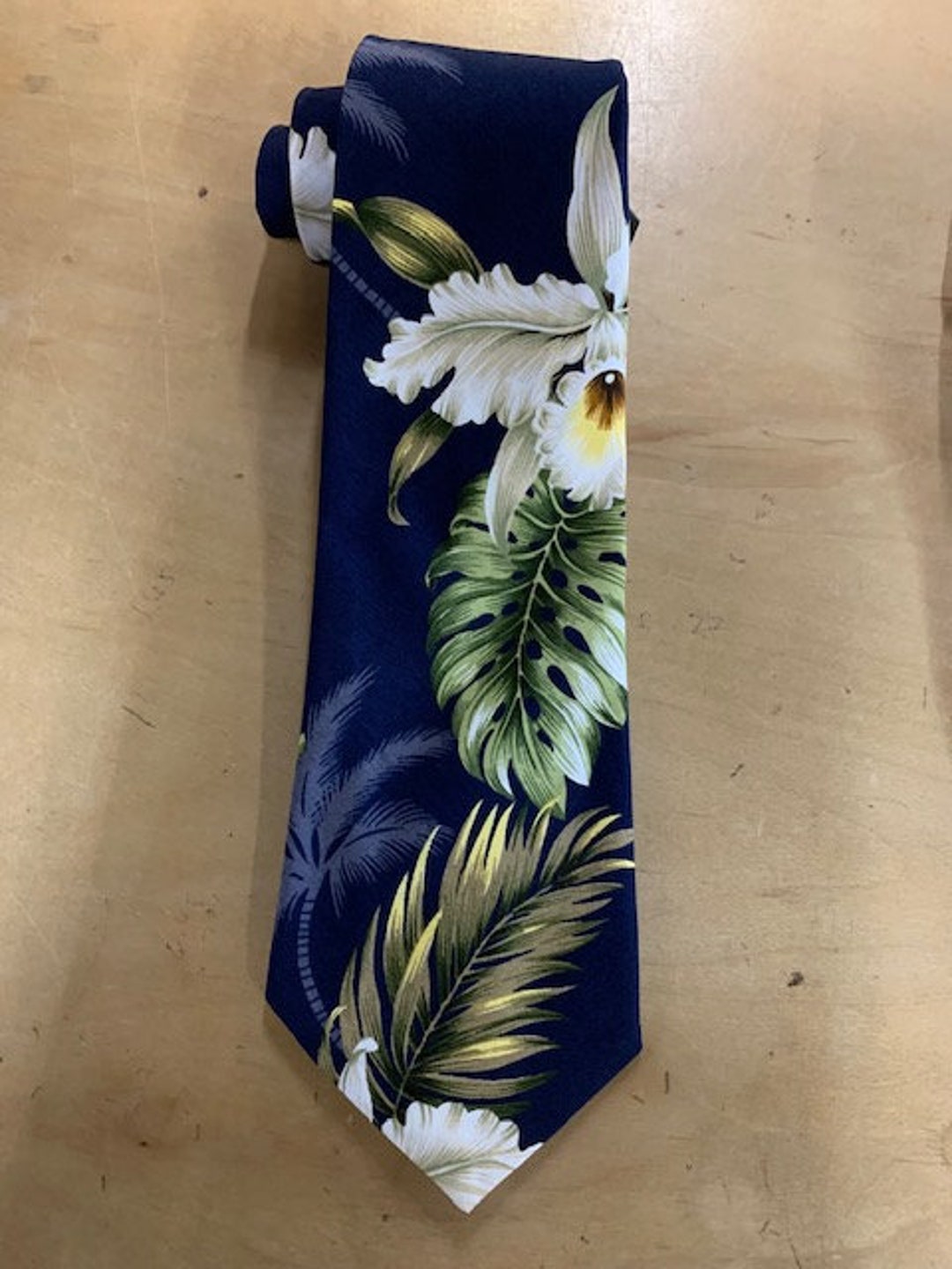 Hawaiian Neck Tie Made in Hawaii Necktie Handmade Honolulu Etsy