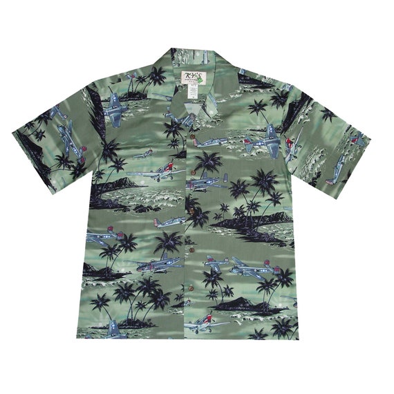 Hawaiian Shirts Made in Hawaii Men's Cotton Hawaiian - Etsy