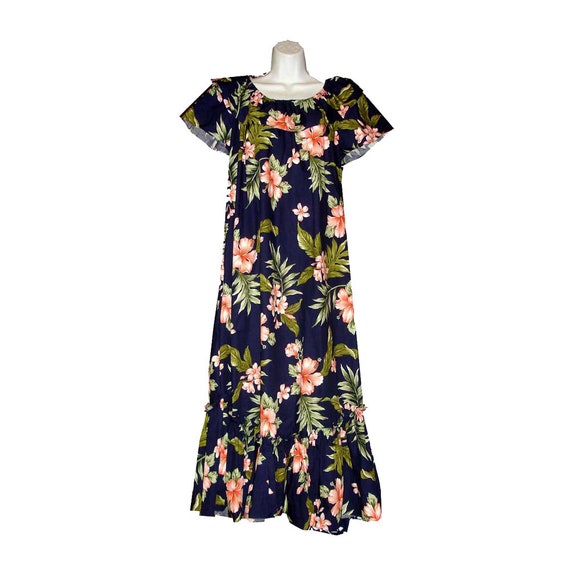 plus size hibiscus dress