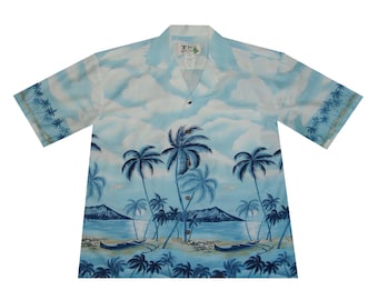 Chemise boutonnée hawaïenne Batik Bay Medium M 100% coton