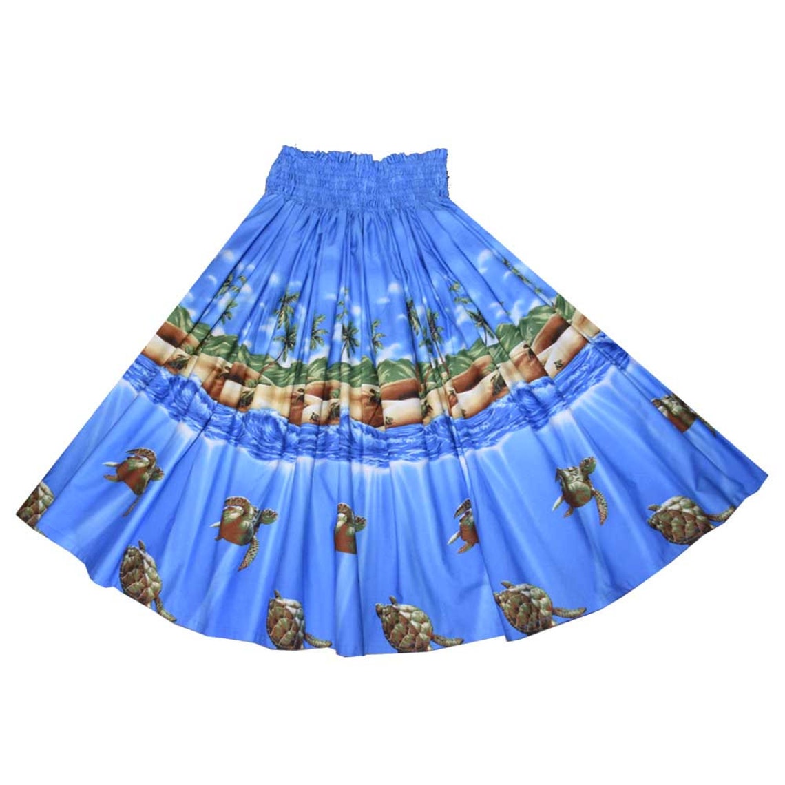 Hula Skirt 100 Cotton Made in Hawaii U.S.A Women Pa'u Etsy