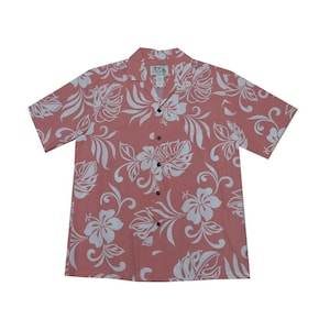 Made in Hawaii, U.S.A - Hibiscus Cotton Hawaiian Shirts | Funny Aloha Shirts For Men | Matching Family Shirts Dress | Couples Matching Shirt