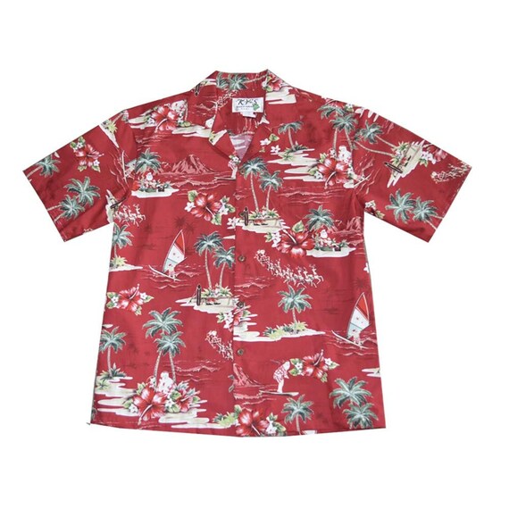Christmas Hawaiian Shirt Made in Hawaii | Festive Aloha Shirt With 