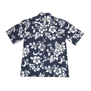 Made in Hawaii, U.S.A - Original Hibiscus Hawaiian Shirts | Funny Hawaiian Shirts For Men | Matching Family Shirt & Dress | Camp Shirt