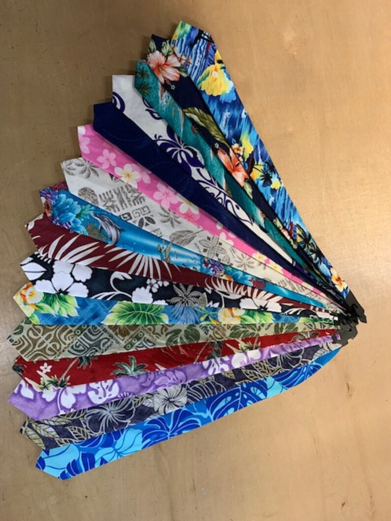 Hawaiian Neck Tie Made in Hawaii  Necktie Handmade Honolulu  image 1