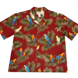 Made in Hawaii, U.S.A - Hawaiian Shirts For Men | Parrot Hawaiian Shirt | Matching Couple Shirts | Family Matching Shirts | Gift by Ky&#39;s