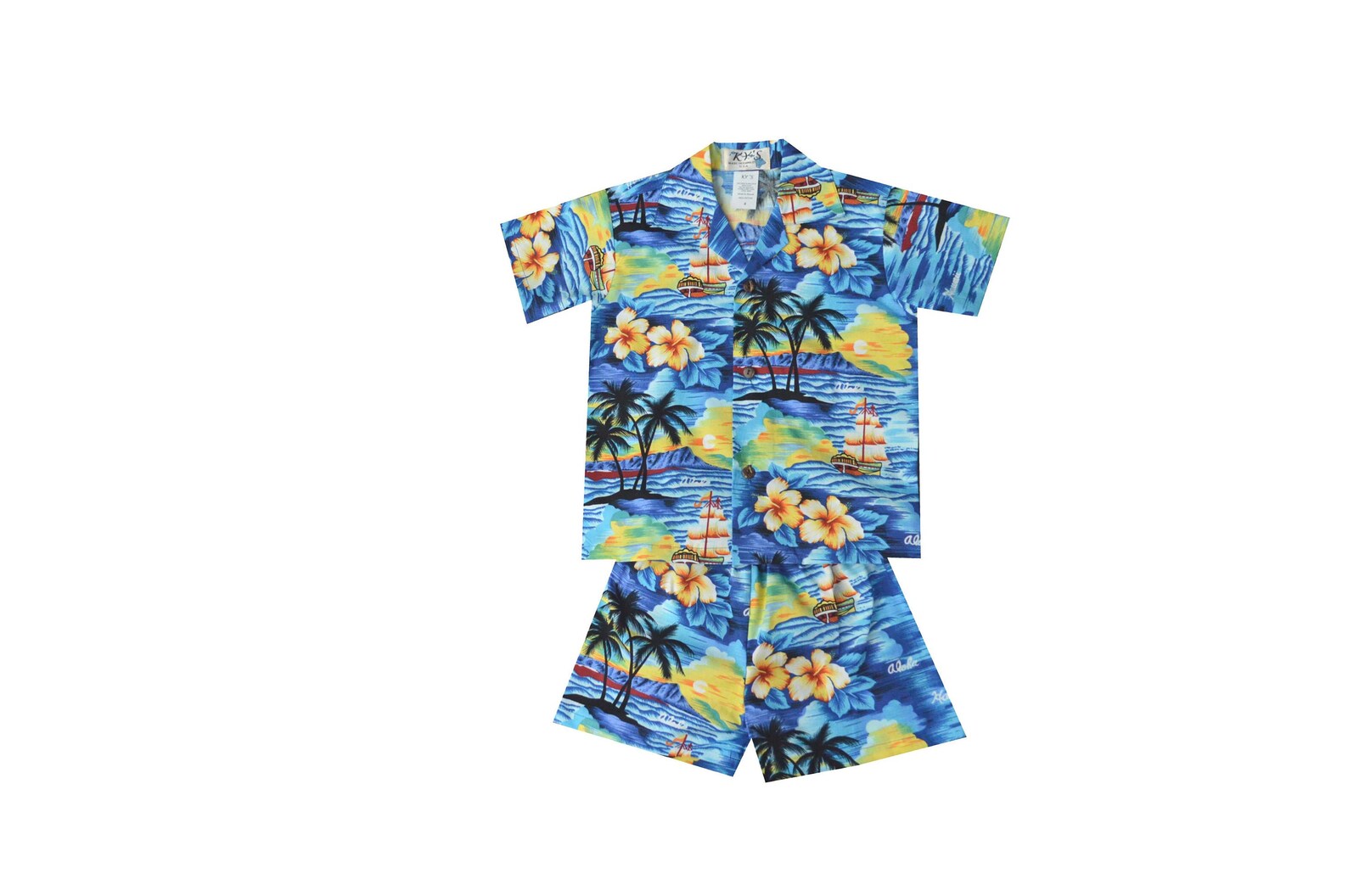 Hawaii Sunset Toddler Boy Hawaiian Shirt Made in Hawaii Etsy Israel