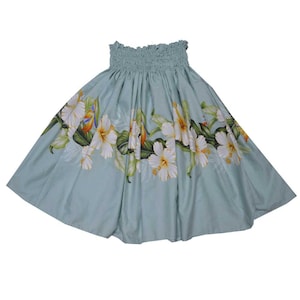 Hibiscus Garden Paʻu Hula Skirt - Authentic Handcrafted Hula Skirt with Hawaiian Print, Made in Hawaii | Traditional Dance & Gift by Hawaii