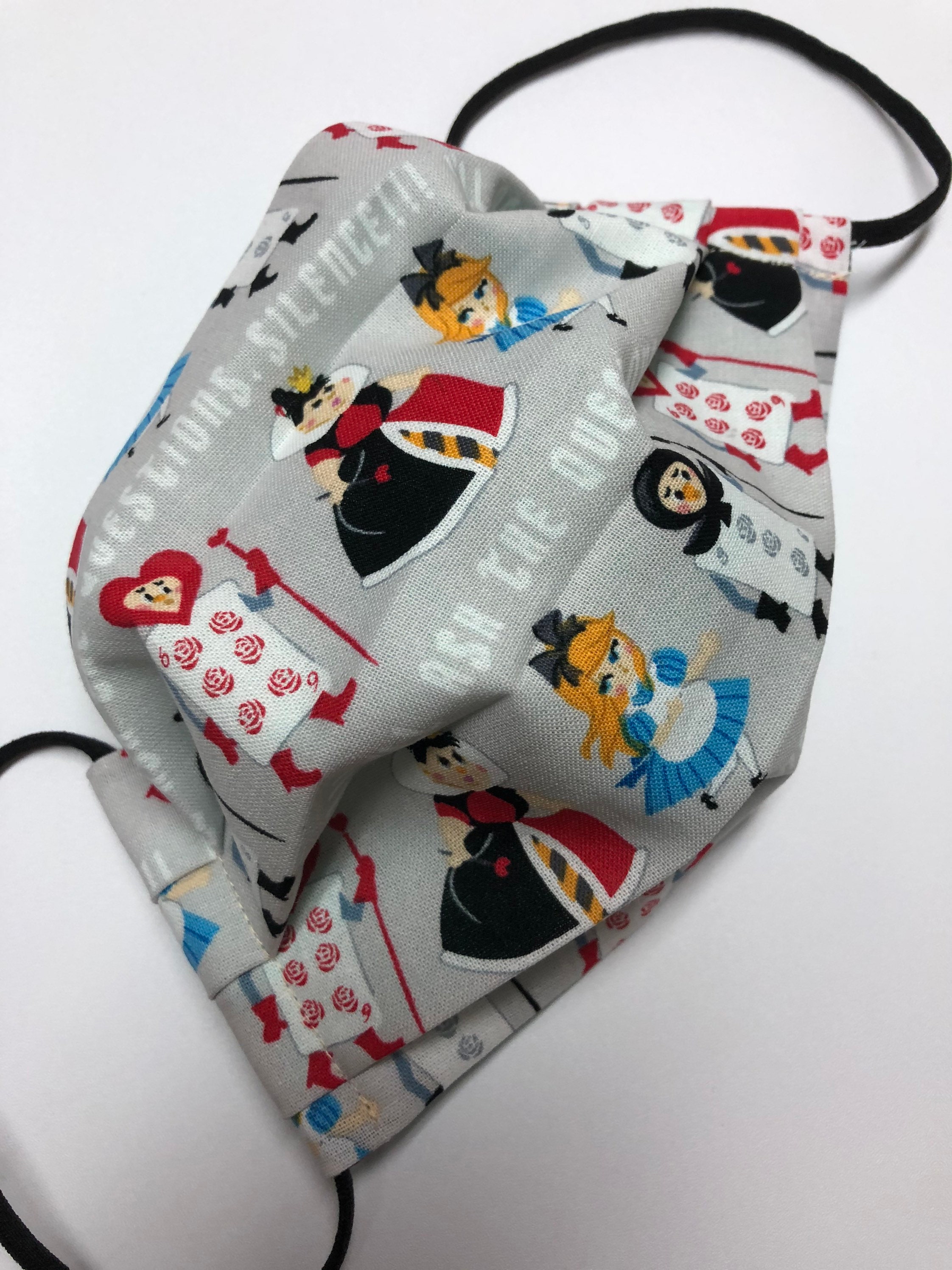 Alice In Wonderland Face Mask Etsy