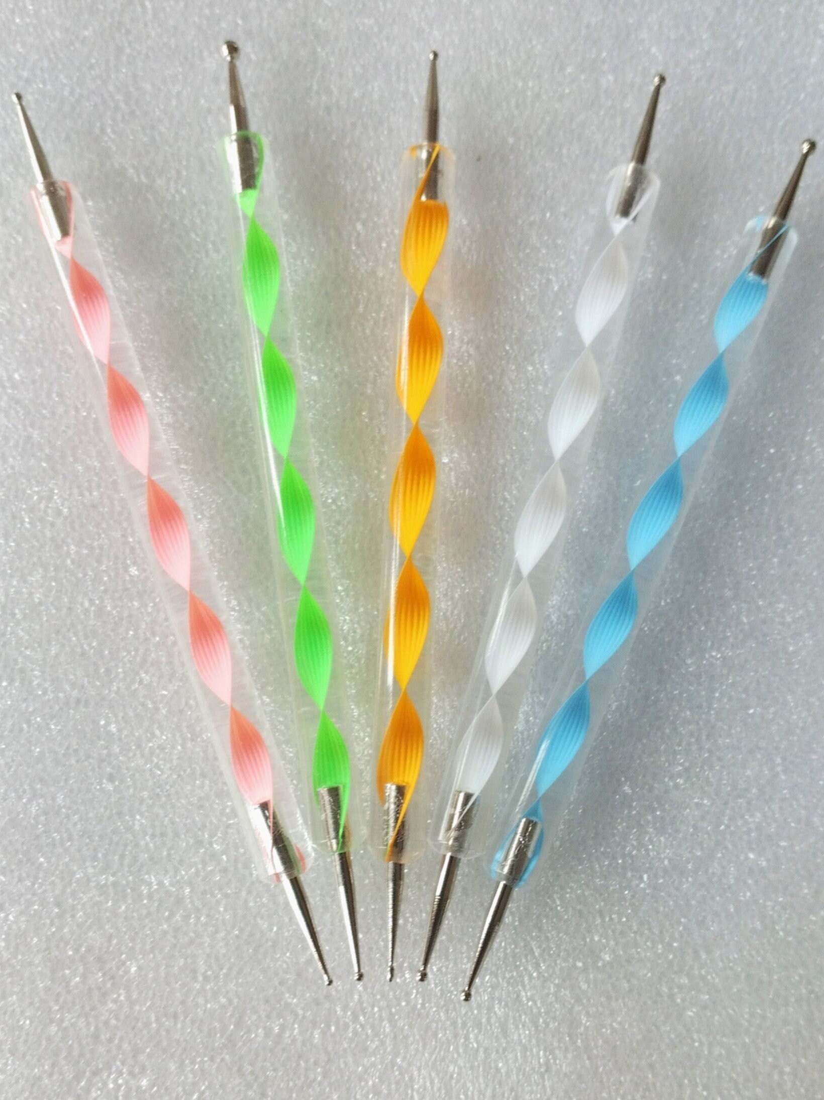 Dotting Tools Set Doublesided Dotting Pen Nail Art Dotting Etsy