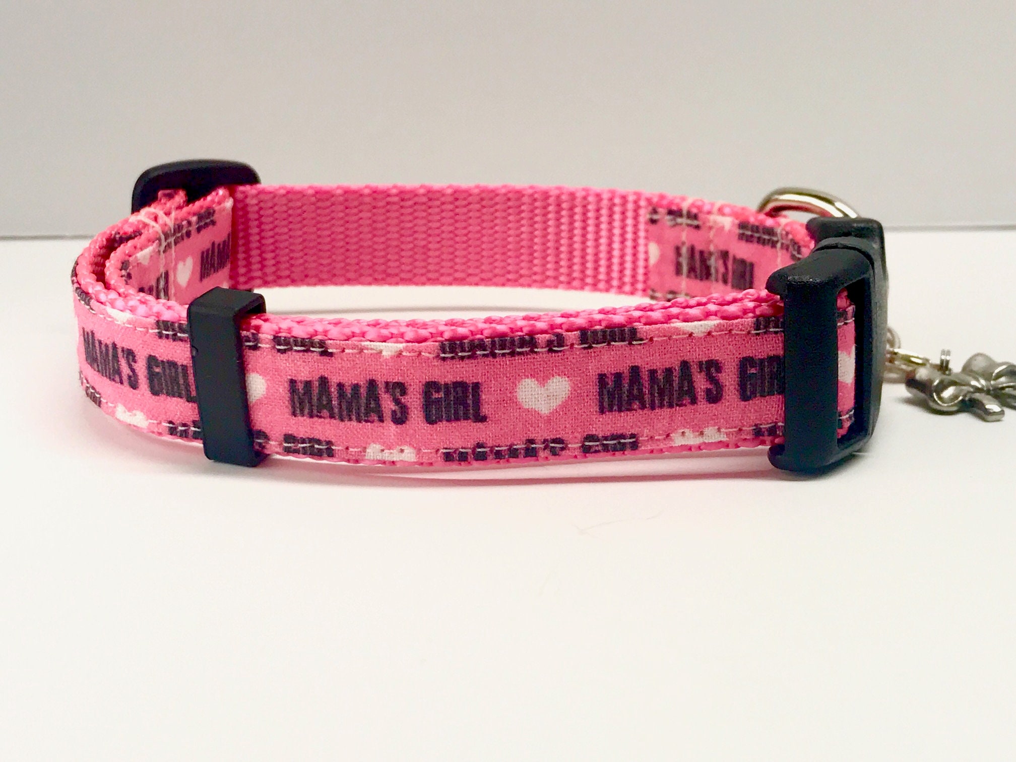 Daddy's Girl Dog Collar Mama's Girl Dog Collar Love Etsy