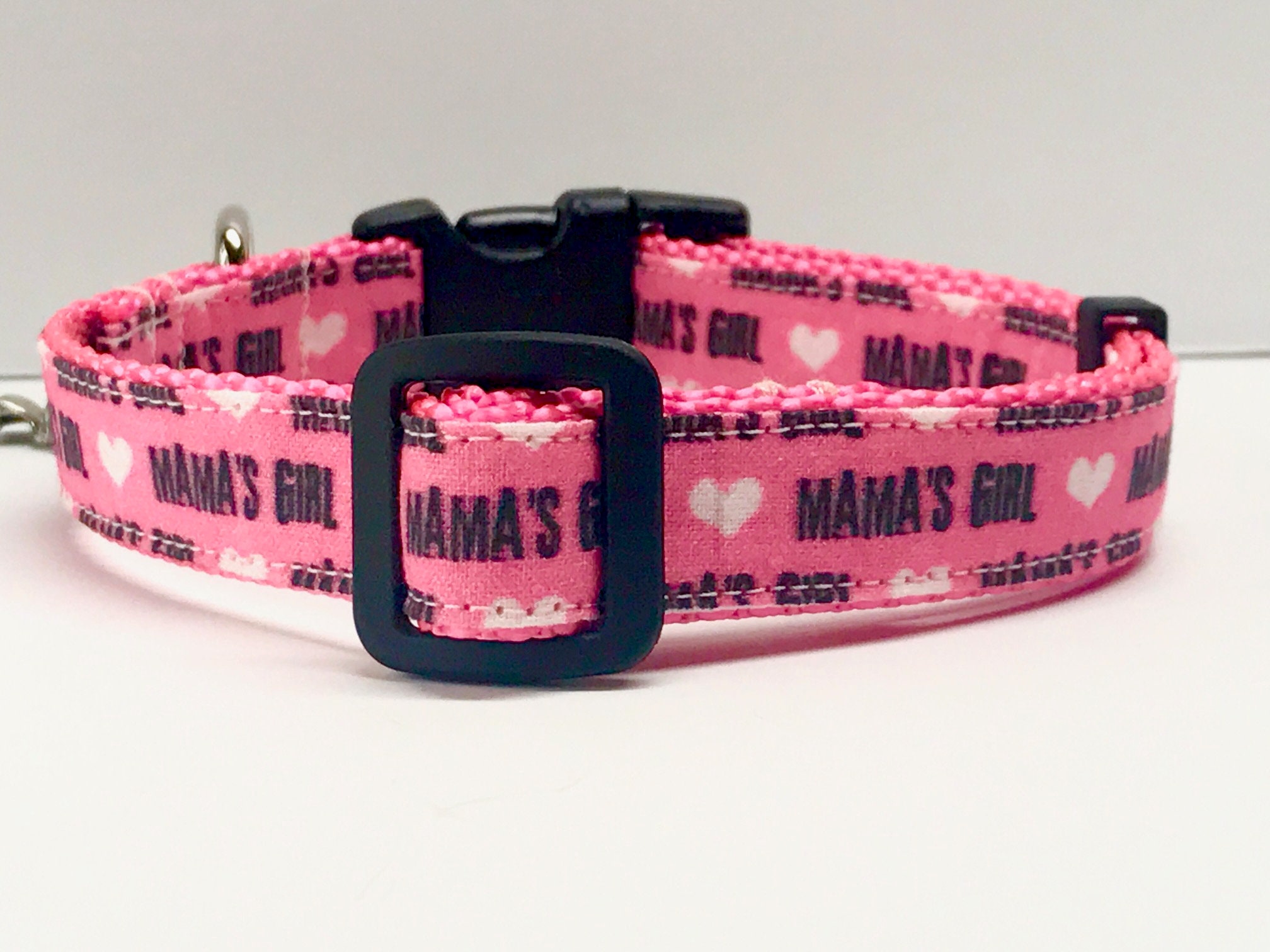 Daddy's Girl Dog Collar Mama's Girl Dog Collar Love Etsy