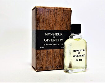 Monsieur De Givenchy Givenchy 1959 EAU DE TOILETTE 3 Ml 1/10 - Etsy
