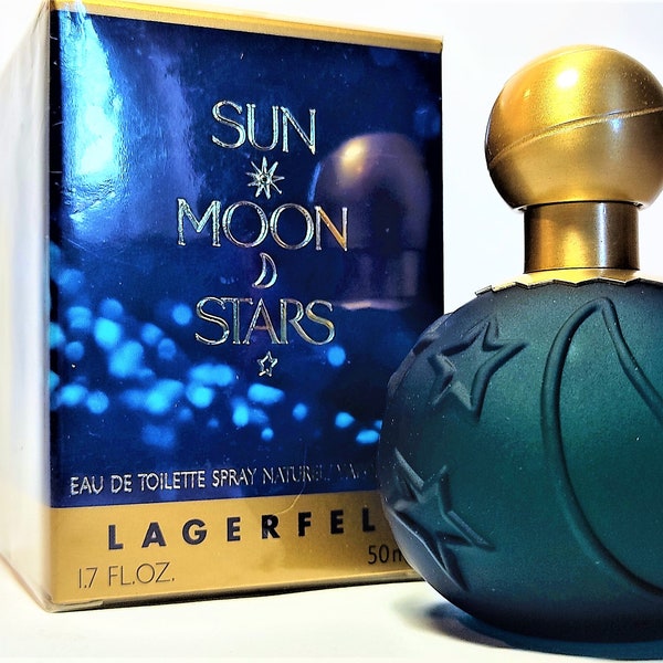 Sun Moon Stars Lagerfeld Perfume Etsy