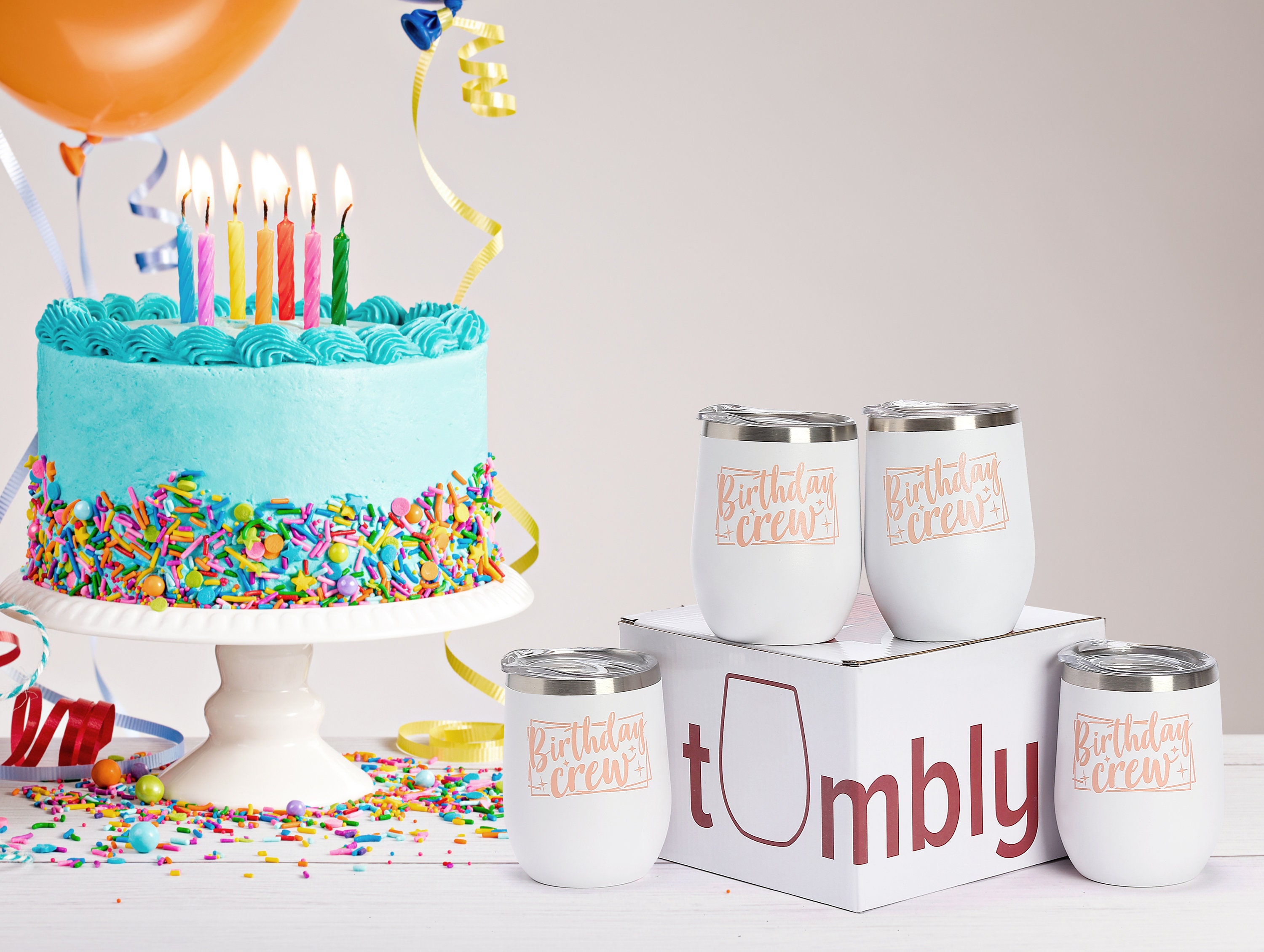 Birthday Squad Tumblers - 4 Pack - Party Crew - Birthday Tumbler - Bir –  Tumbly Gifts