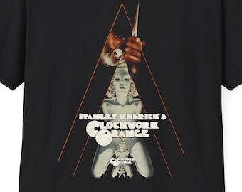 Clockwork Orange Stanley Kubrick T-Shirt | Film Poster, Dystopian Art