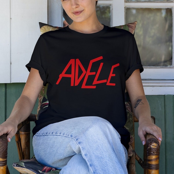 Adele, mit Slayer Schriftart, Unisex Ultra Cotton Tee