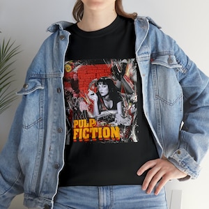 Pulp Fiction, After Credits on the Back, Quentin Tarantino, Movie, T-shirt
