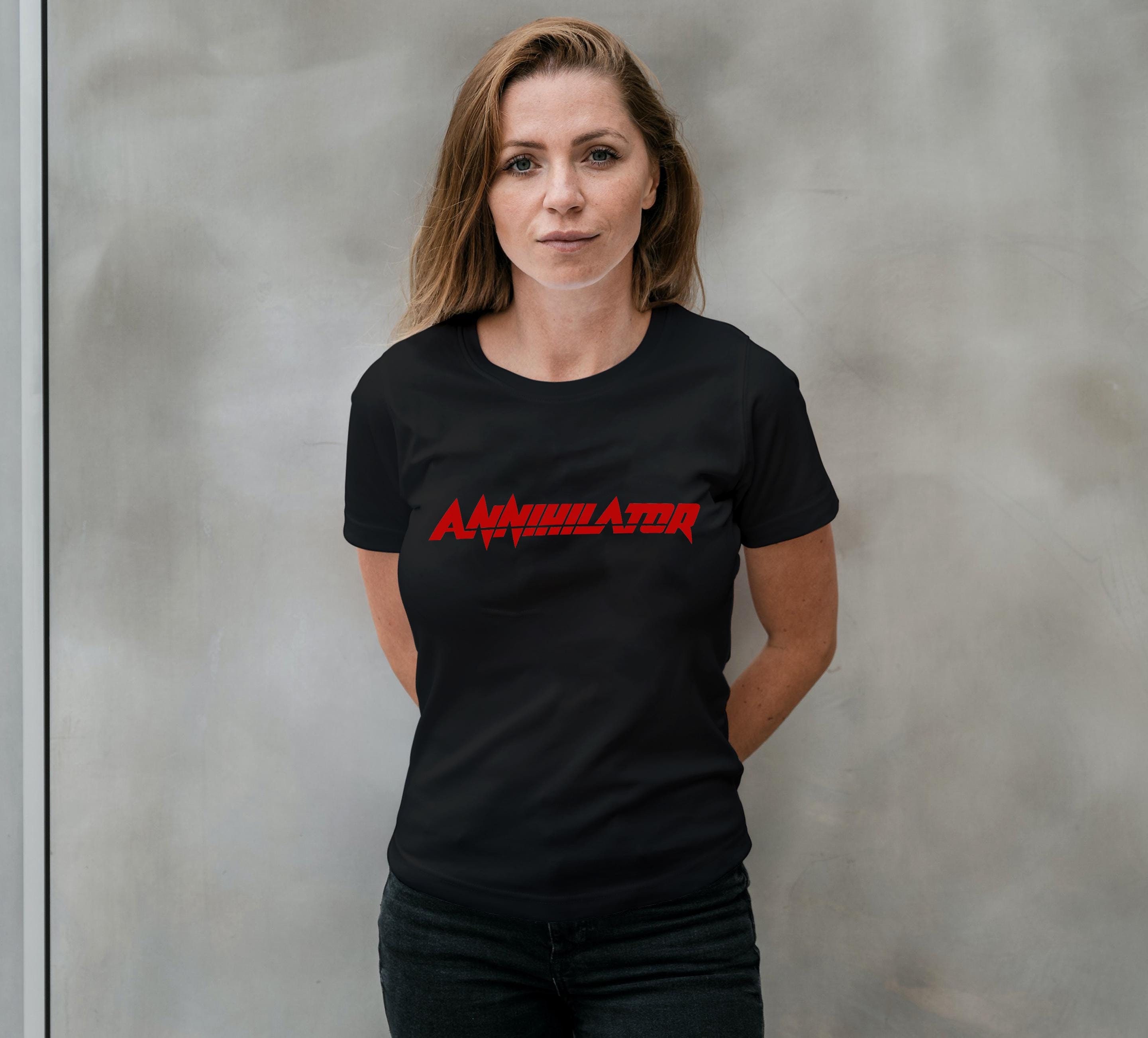 Annihilator, Red Logo, T-shirt - Etsy