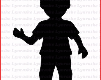 Download Boy Silhouette Etsy