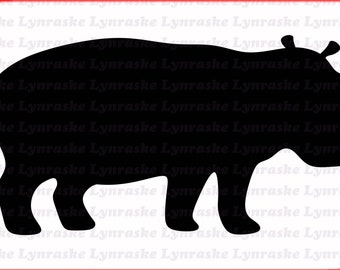 Free Free 144 Baby Hippo Svg SVG PNG EPS DXF File
