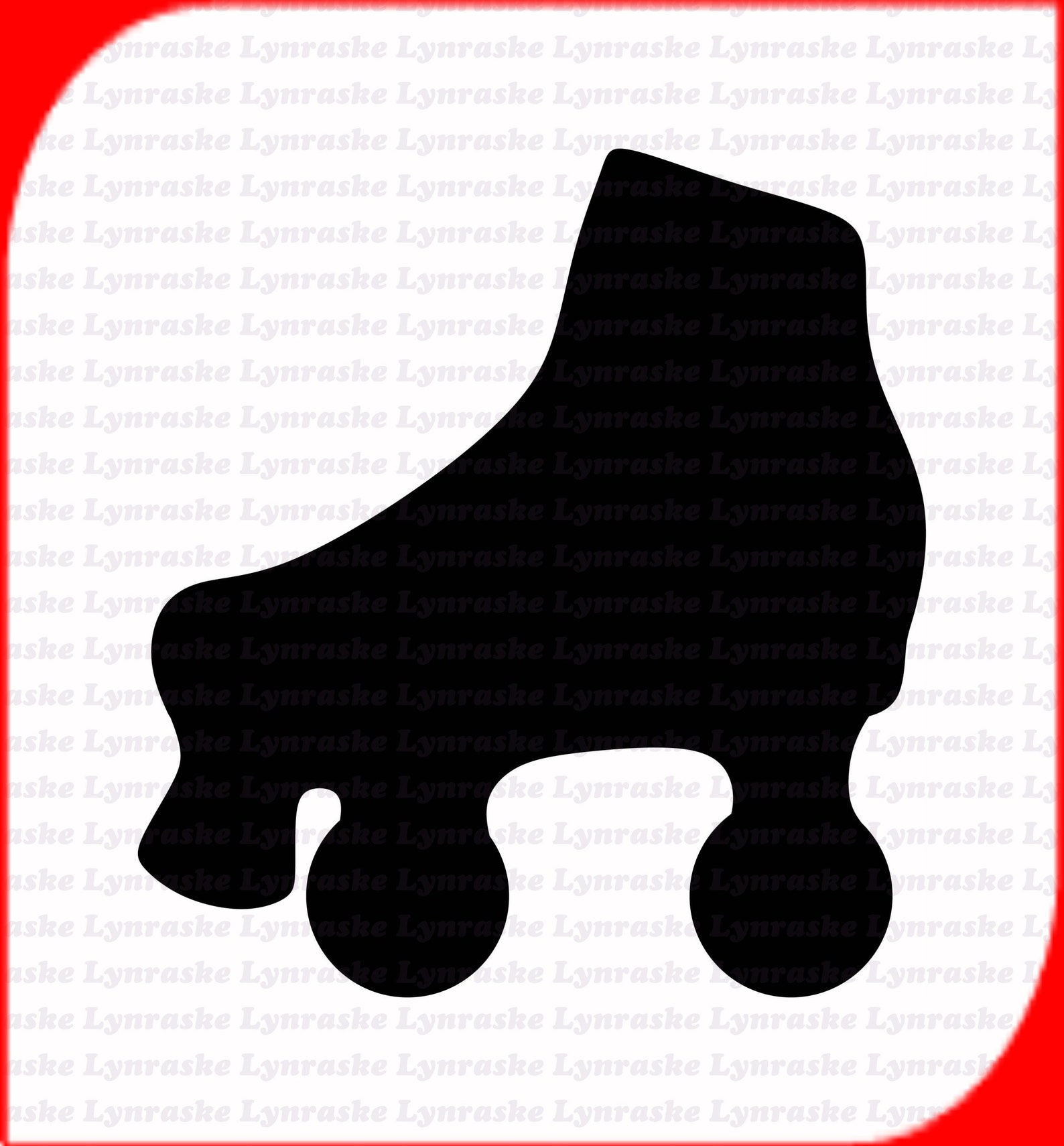 Roller Skates Silhouette SVG Svg Dxf Cricut Silhouette Cut Etsy