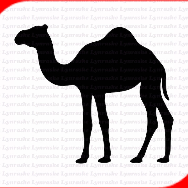 Camel Silhouette SVG, svg, dxf, Cricut, Silhouette Cut File, Instant Download