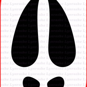 Reindeh Huf Drucke Silhouette SVG, Svg, Dxf, Cricut, Silhouette geschnitten Datei, Instant Download