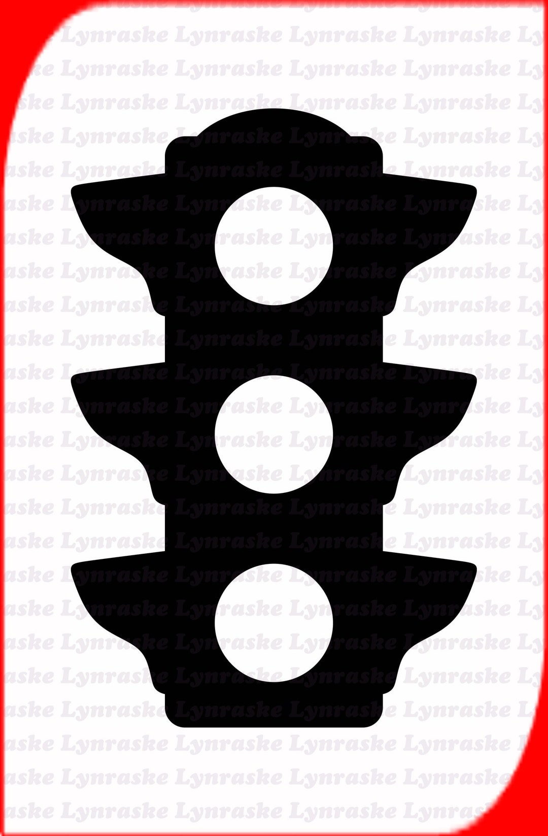 Semáforo silueta SVG, svg, dxf, Cricut, Silhouette Cut File, Descarga ...