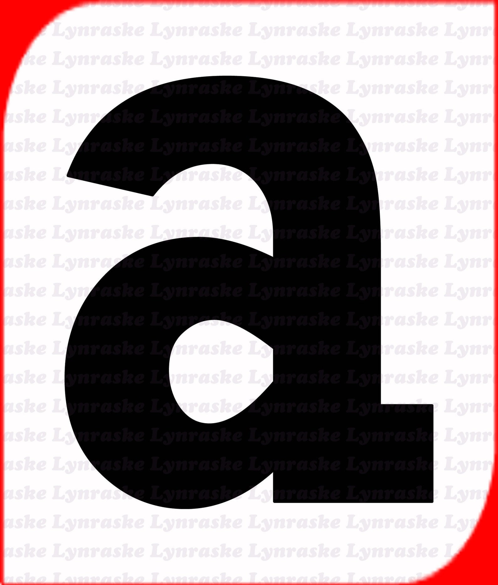 Lowercase Letter A Silhouette SVG Svg Dxf Cricut Etsy