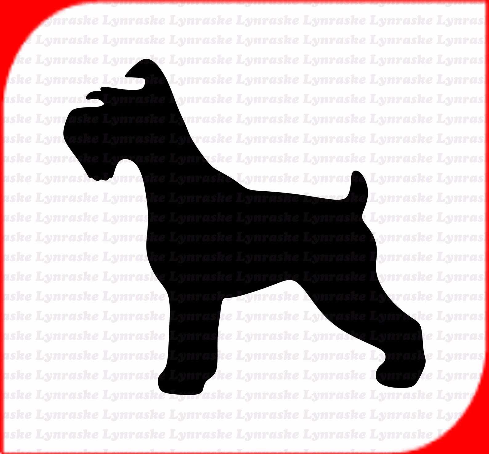 Schnauzer Silhouette SVG Svg Dxf Cricut Silhouette Cut - Etsy