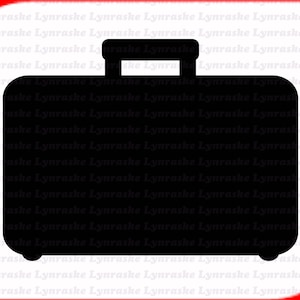 Suitcase Silhouette SVG, svg, dxf, Cricut, Silhouette Cut File, Téléchargement instantané
