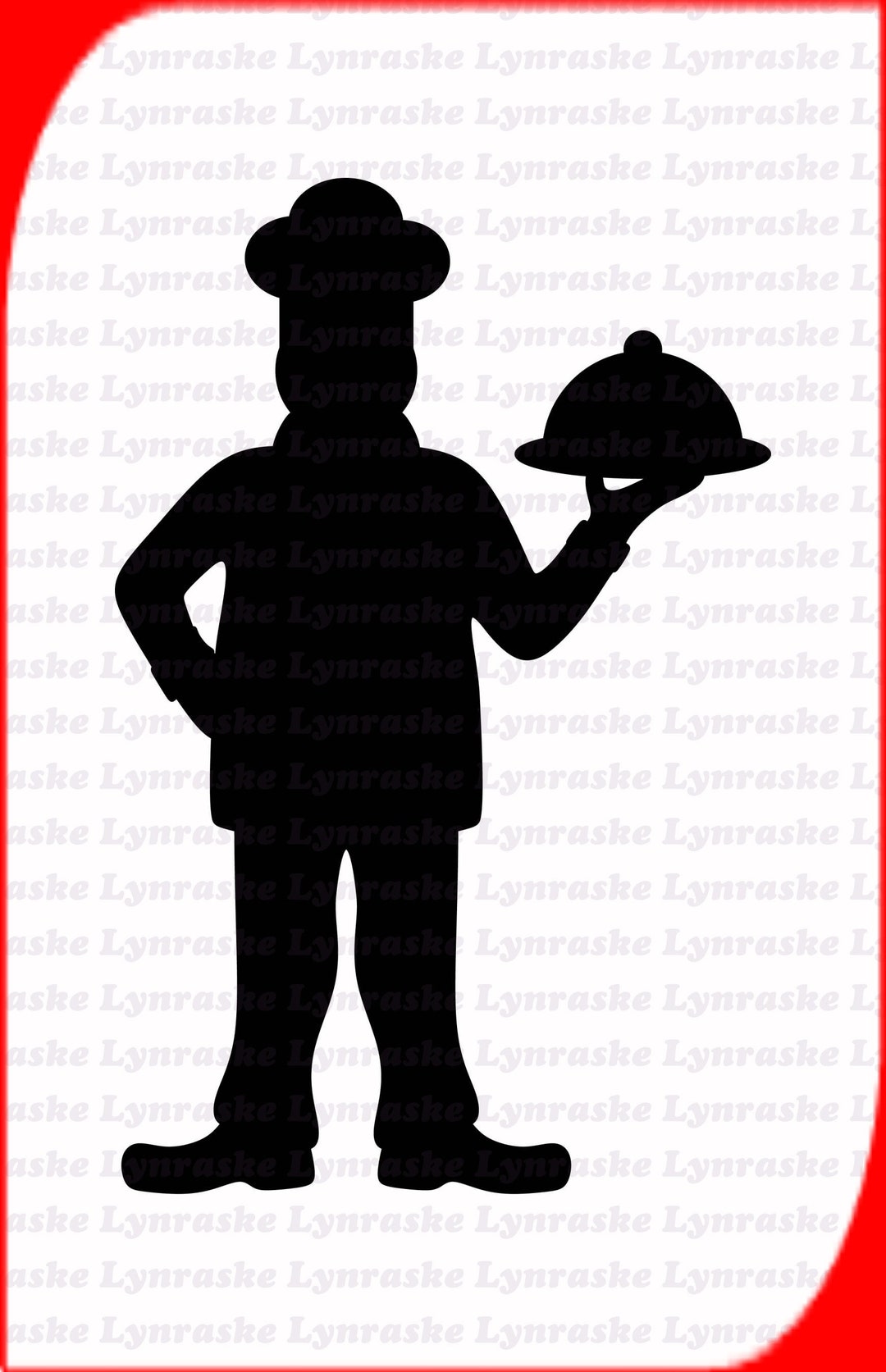Chef Silhouette SVG Svg Dxf Cricut Silhouette Cut File Etsy