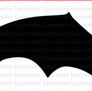 Sylwetka skrzydła nietoperza SVG, svg, dxf, Cricut, plik do cięcia sylwetki, natychmiastowe pobieranie