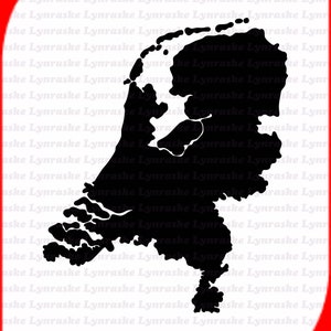 Neerlandés Silueta SVG, svg, dxf, Cricut, Silhouette Cut File, Descarga Instantánea