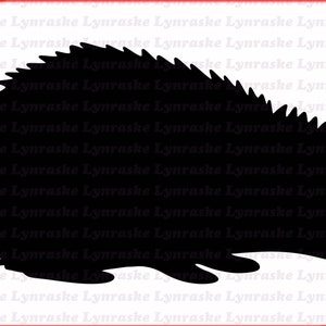 Hérisson Silhouette SVG, svg, dxf, Cricut, fichier de coupe Silhouette, téléchargement immédiat