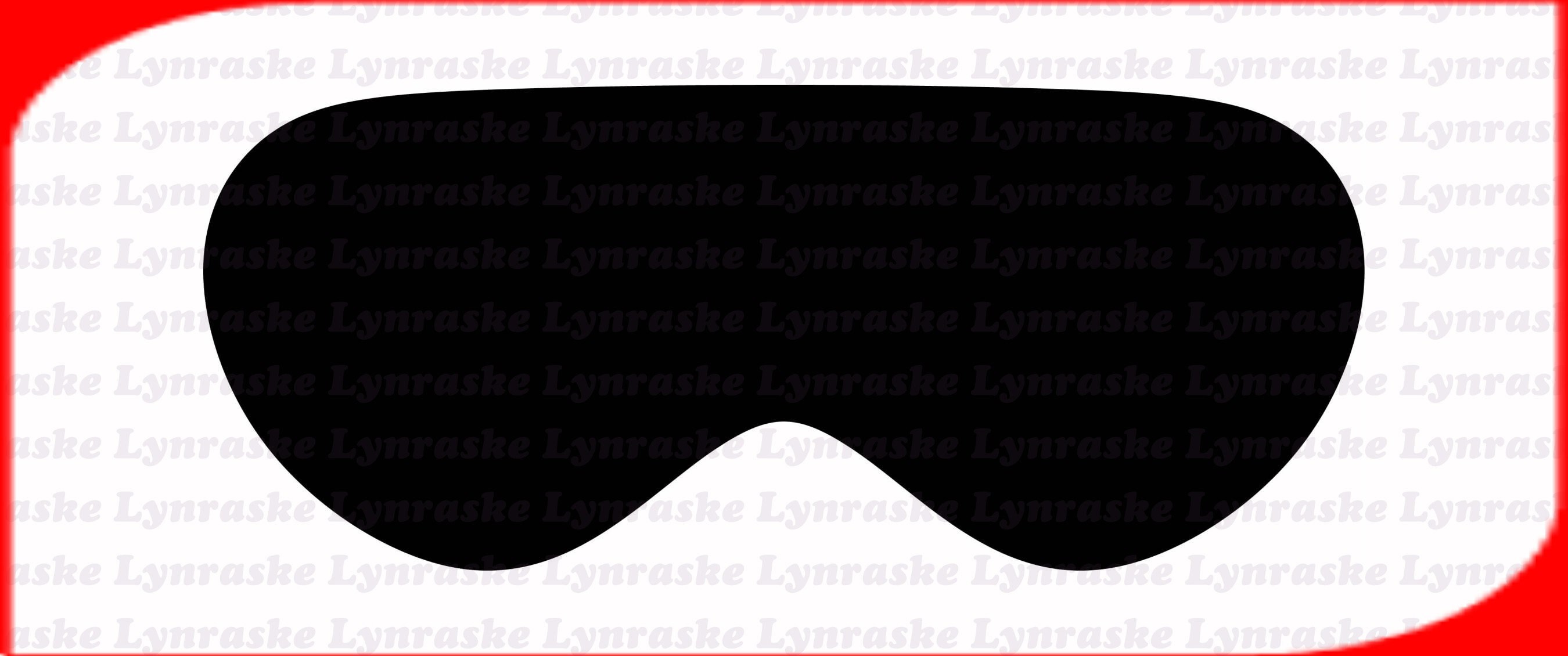 Eye Mask Silhouette SVG Svg Dxf Cricut Silhouette Cut Etsy Australia