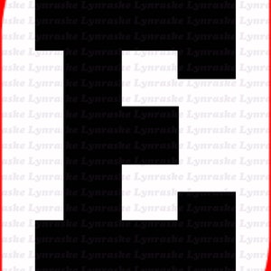 Lettera E Silhouette SVG, svg, dxf, Cricut, Silhouette Cut File, Download istantaneo