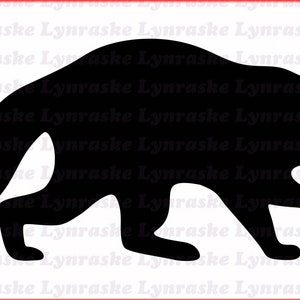 Raton laveur Silhouette SVG, svg, dxf, Cricut, fichier de coupe Silhouette, téléchargement immédiat