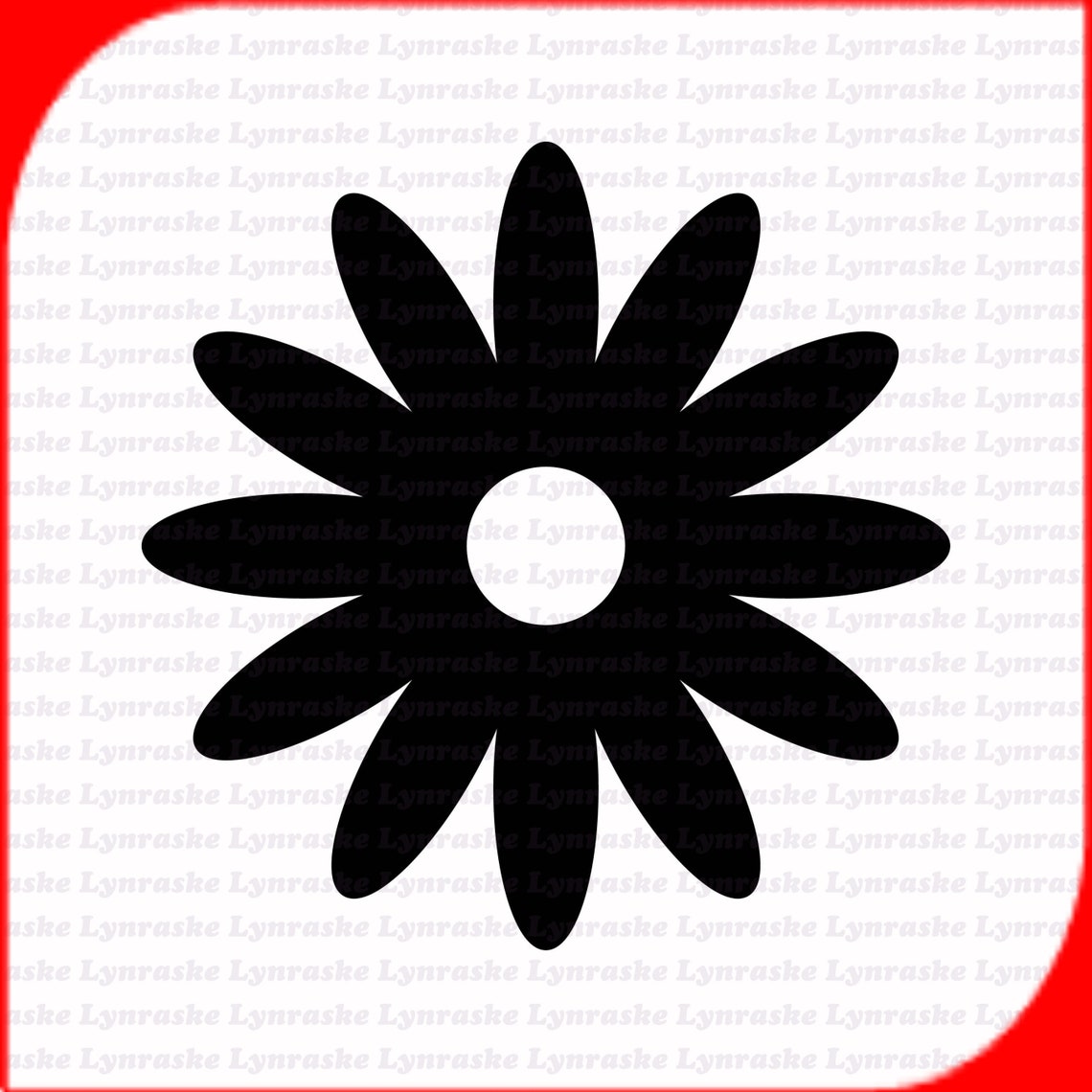 Daisy Silhouette SVG svg dxf Cricut Silhouette Cut File Etsy España