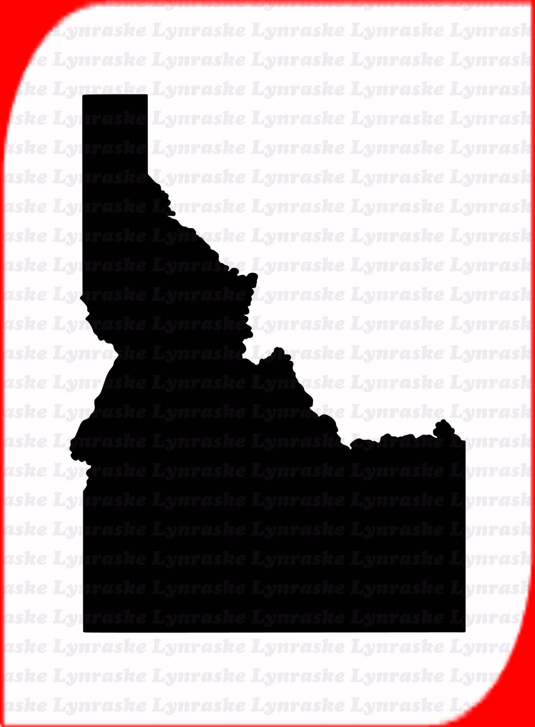 Idaho Silhouette SVG Svg Dxf Cricut Silhouette Cut File - Etsy