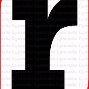 Kleinbuchstaben R Silhouette SVG, Svg, Dxf, Cricut, Silhouette geschnitten Datei, sofortiger Download
