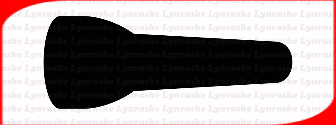 Flashlight Silhouette SVG, Svg, Dxf, Cricut, Silhouette Cut File ...
