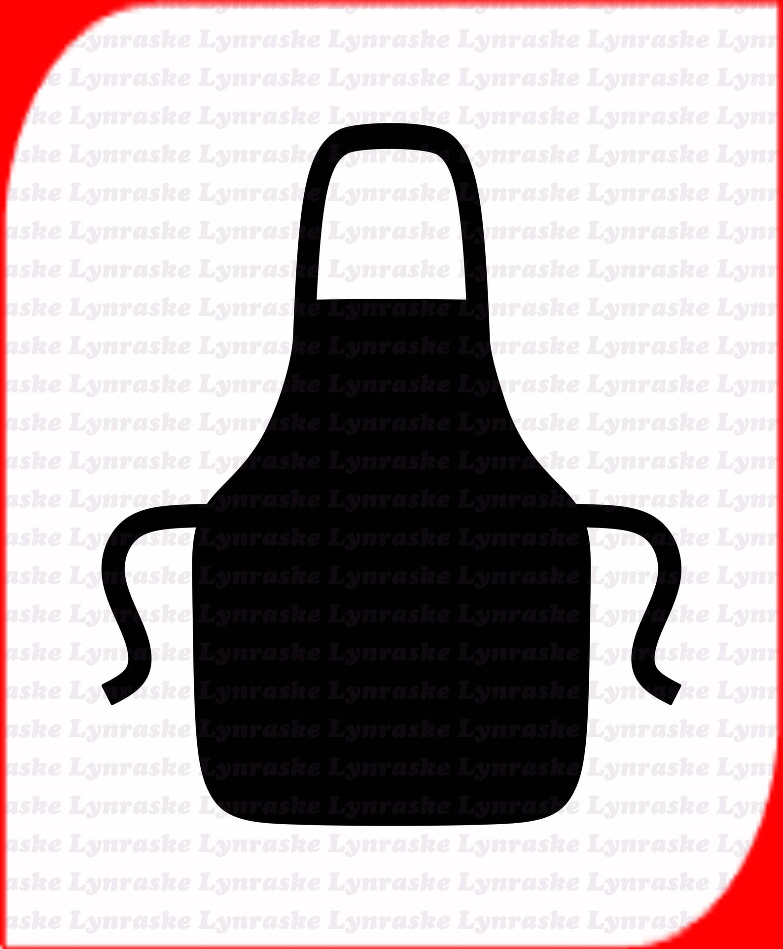 Apron Silhouette SVG Svg Dxf Cricut Silhouette Cut File  Etsy
