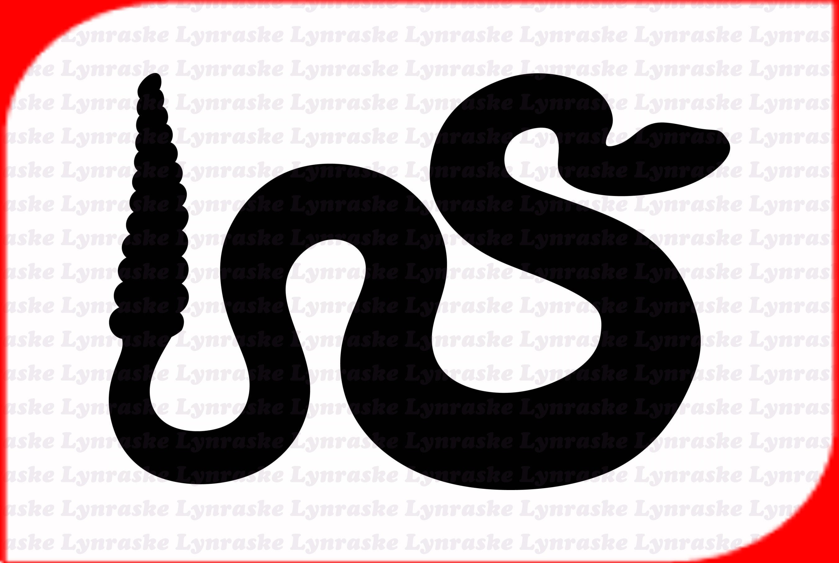 Rattlesnake Silhouette SVG Svg Dxf Cricut Silhouette Cut | Etsy