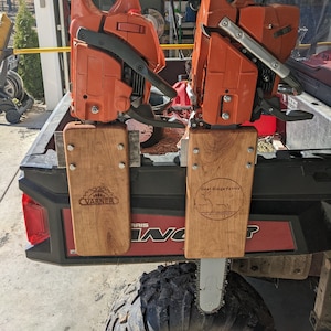 Custom Chainsaw Mount for UTV