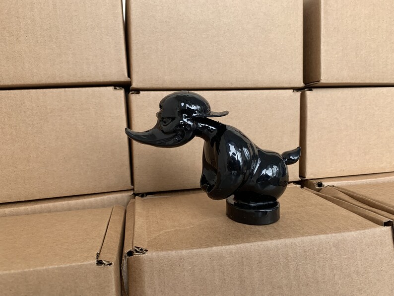 Hood ornament convoy duck from death proof car radiator mascot Etsy